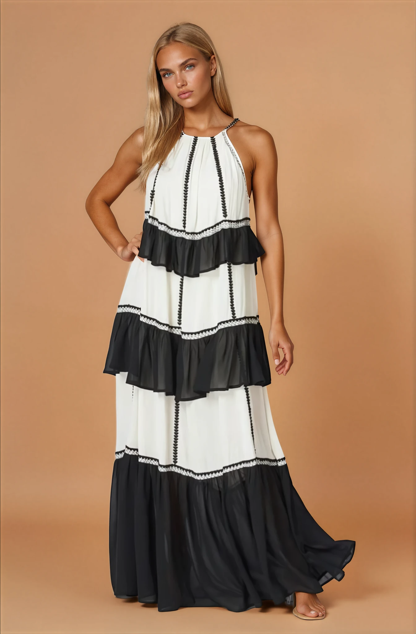 Lea Flowy Maxi Dress