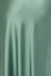Jem Green Satin Maxi Dress