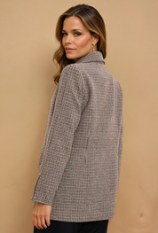 Jo Plaid Jacket