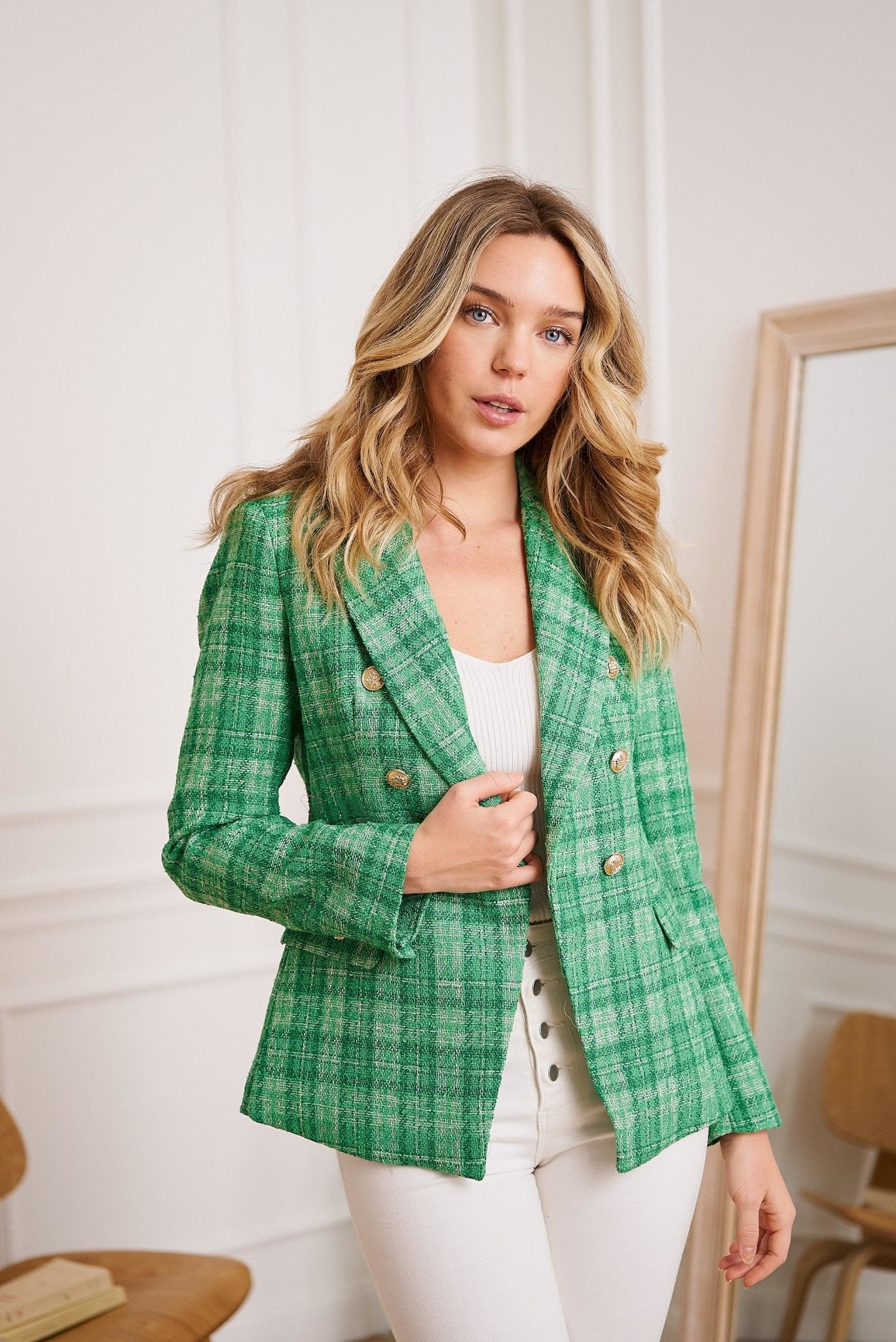 Lina Tweed Jacket NIXII Clothing
