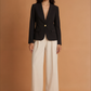 Premium Metal Head Buckle Blazer