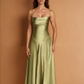 Satin Back Laced Dress