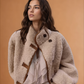 Bethany Cream Fluffy Winter Jacket