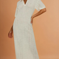 Lori Mesh V Neck Maxi Dress