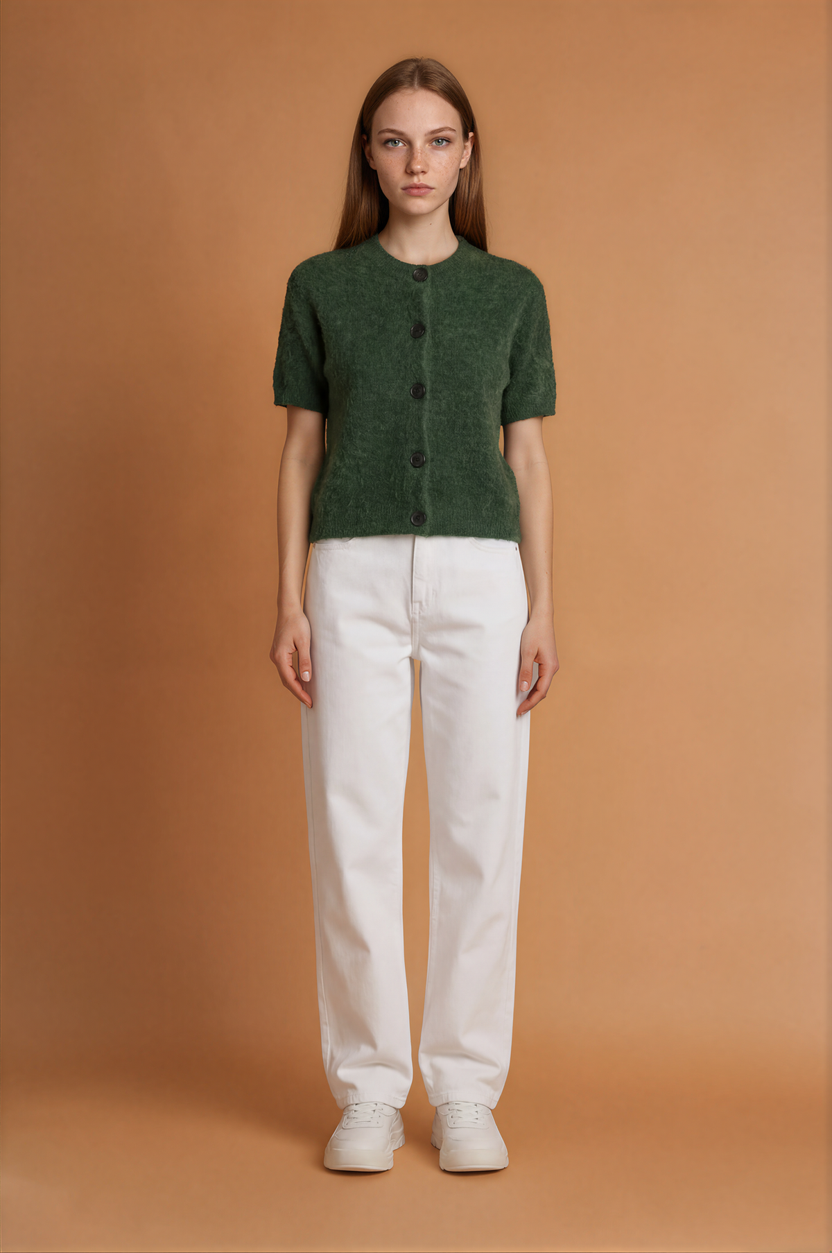 Cassidy Round Neck Short Sleeve Knitwear