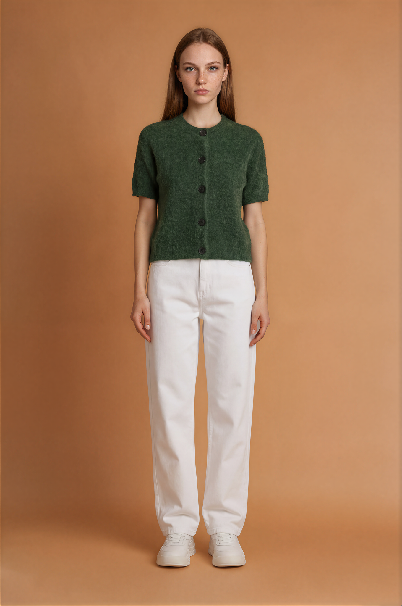 Cassidy Round Neck Short Sleeve Knitwear