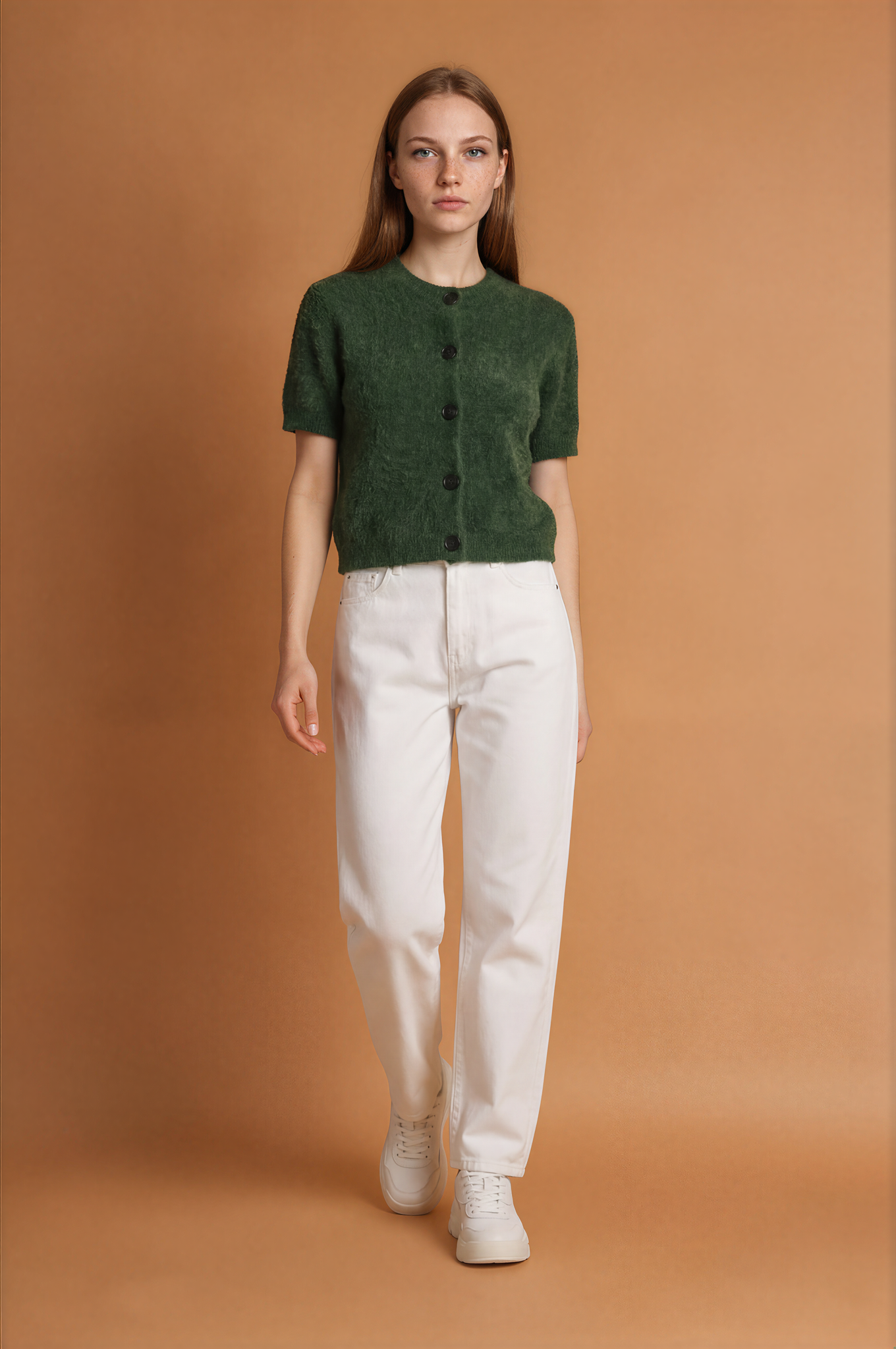 Cassidy Round Neck Short Sleeve Knitwear