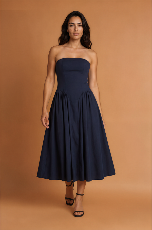 Lace up Waist Dress