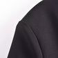 Fall Women Clothing with Belt Button Decoration Slim Fit Figure Flattering Blazer