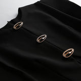 Lizzy Elevated Black Midi
