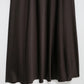 Chocolate Silk Satin Texture Maxi Dress