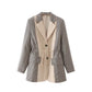 Riley Plaid Patch Work Blazer
