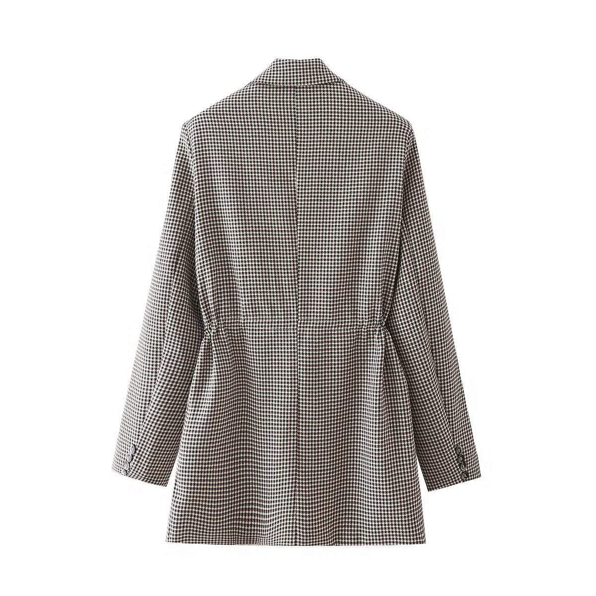 Riley Plaid Patch Work Blazer