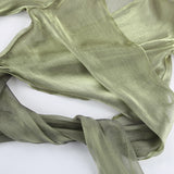 Green Sheer Long Sleeve Top