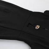 Lizzy Elevated Black Midi