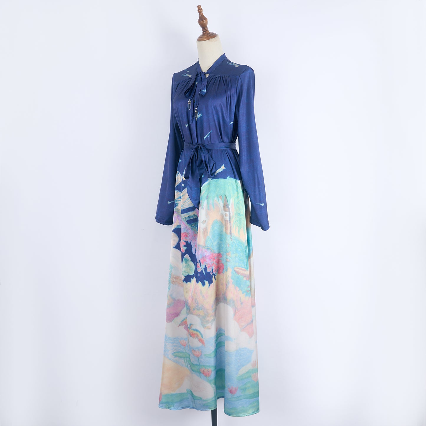Alora Satin Maxi