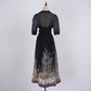 Rosa Sheer Black Floral