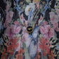 Rosa Sheer Black Floral