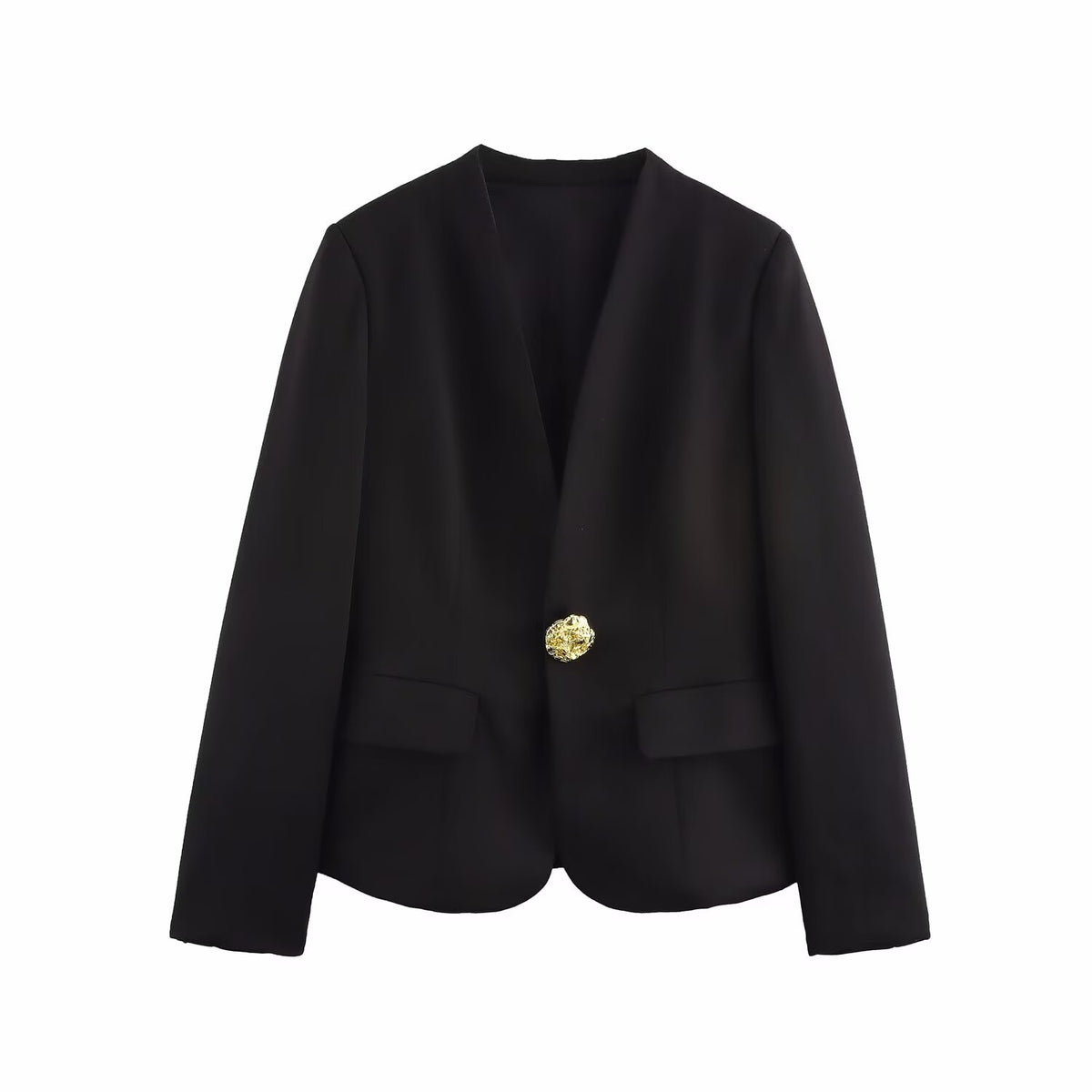 Premium Metal Head Buckle Blazer