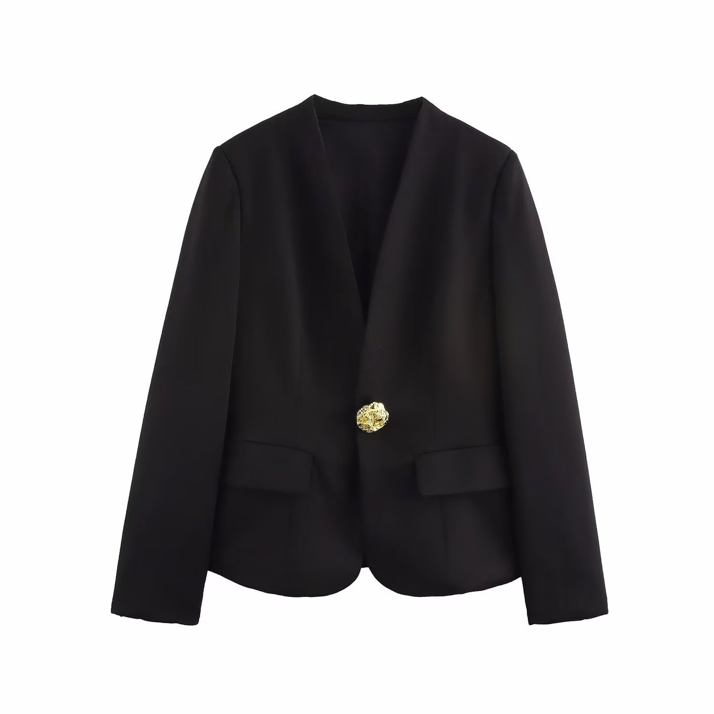 Premium Metal Head Buckle Blazer