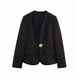 Premium Metal Head Buckle Blazer