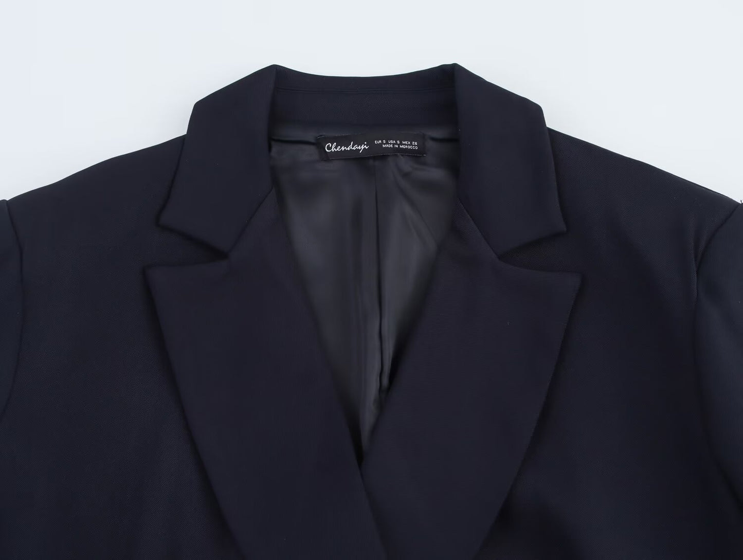 Women Clothing Office Double Breasted Casual Blazer
