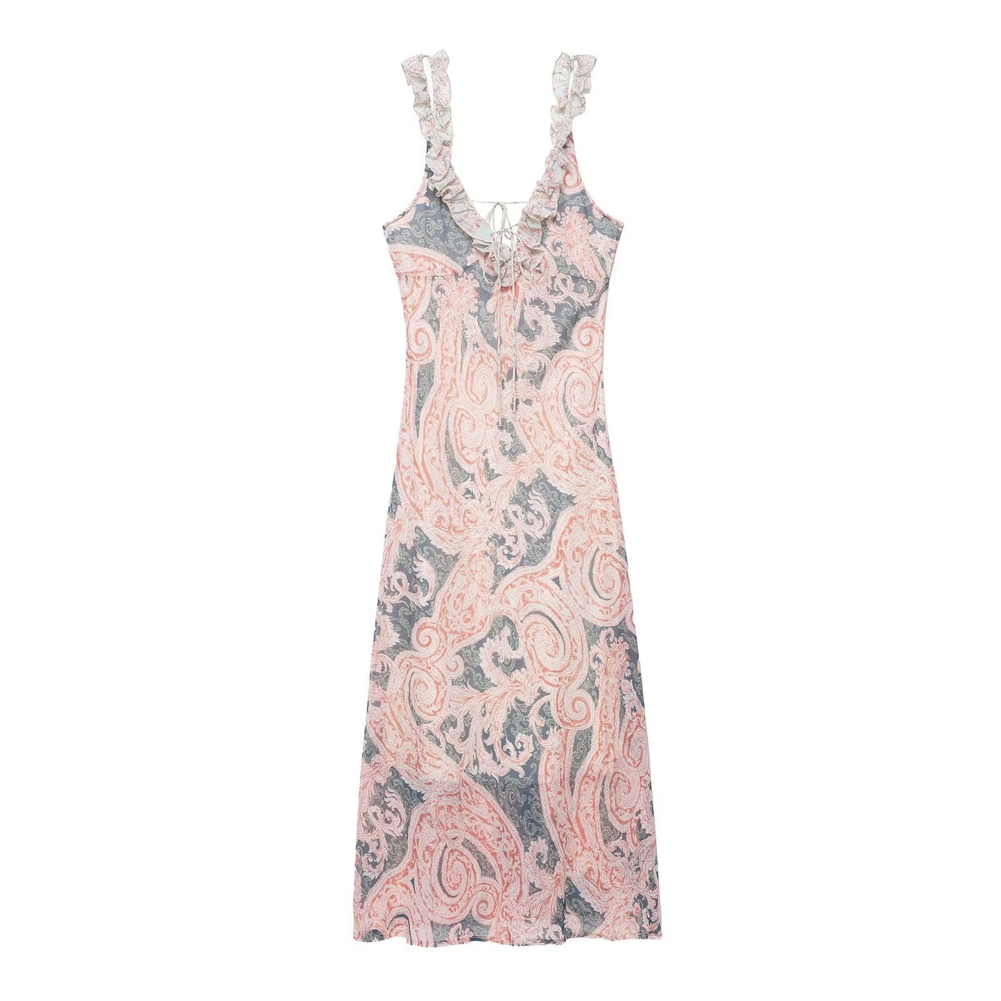 Cass Floral Print Sleeveless Dress