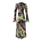 Swirl Multi-Print Dress