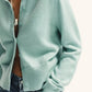 Wome Clothing Fashionable Casual Plain Stitch Coat