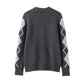Women Clothing Women Clothing Autumn Adjustable Pure Wool Diamond Pattern Coat