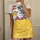 Women Clothing Spring Sequ Design A line High Waist Mini Skirt