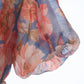 Women Summer Floral Short Sleeved Waist Long Dress