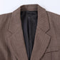 Women Clothing Summer Office Herringbone Twill Belt Blazers
