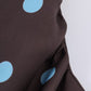 Women Clothing Drape Polka Dot Brace Top
