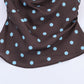Women Clothing Drape Polka Dot Brace Top