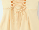 French Boning Corset Fishtail Dress
