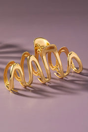 Gold Hair Claw Clip