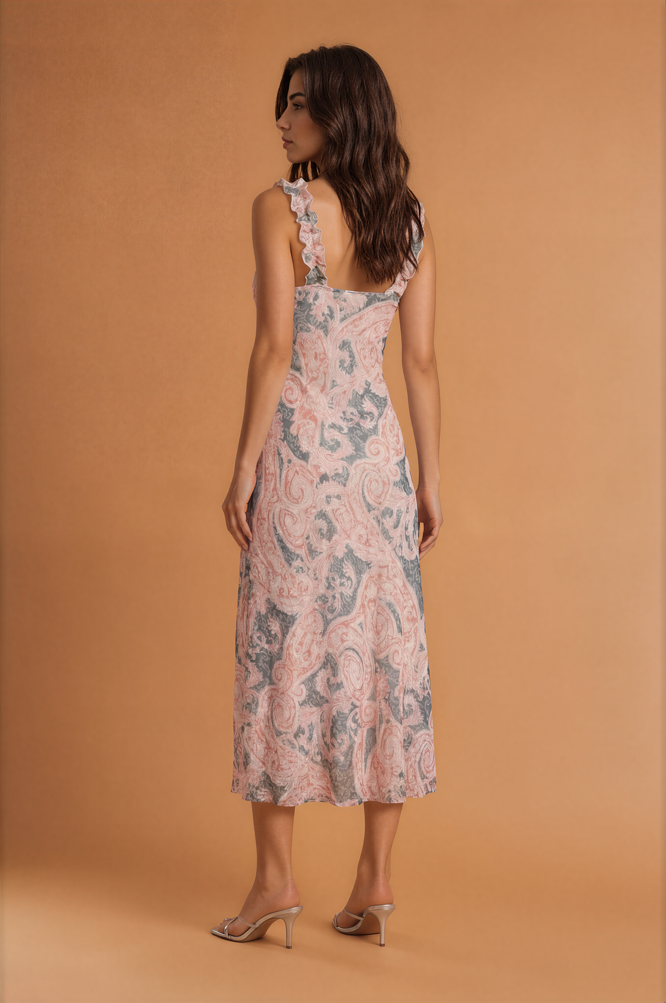 Cass Floral Print Sleeveless Dress