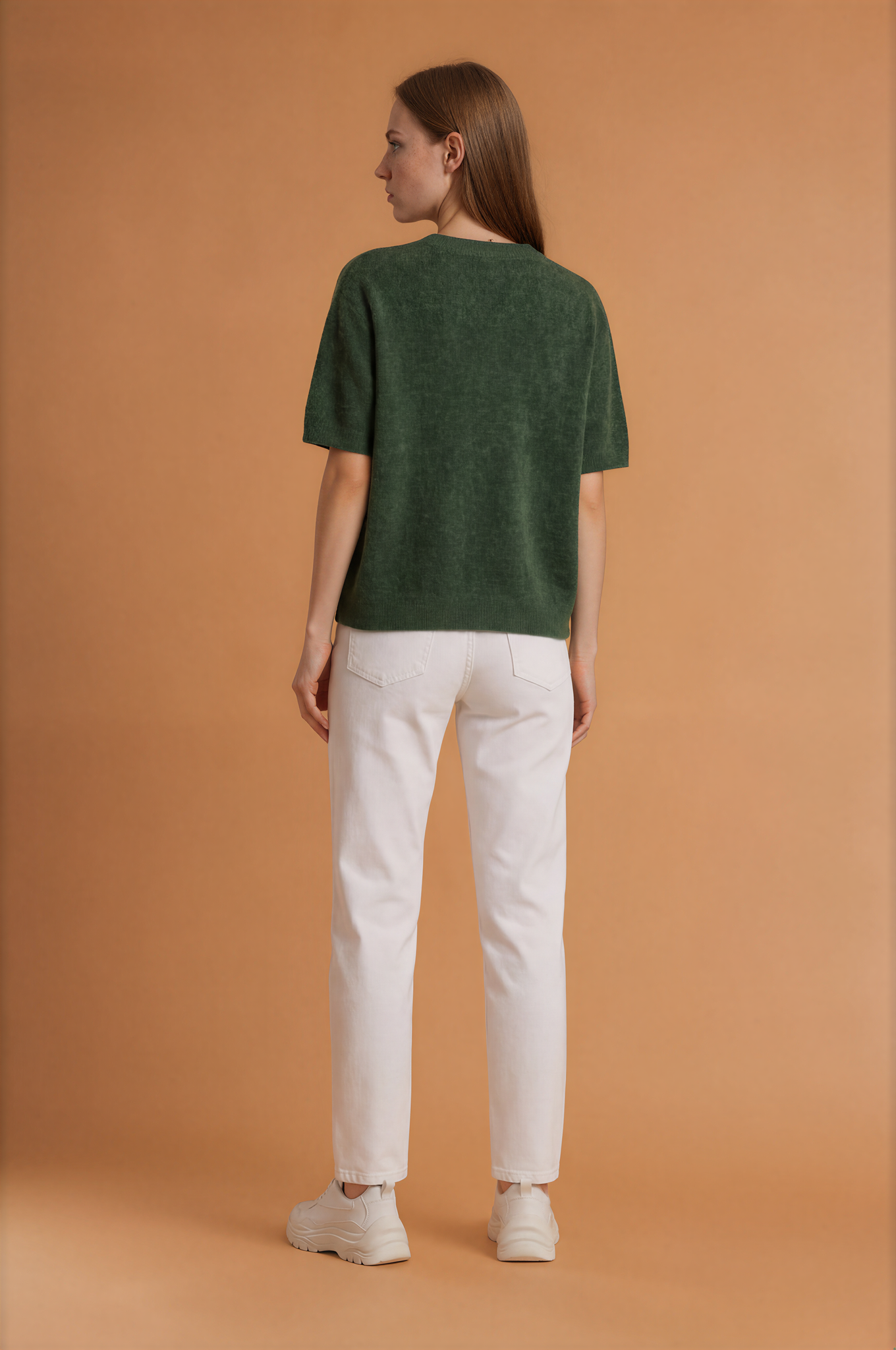Cassidy Round Neck Short Sleeve Knitwear