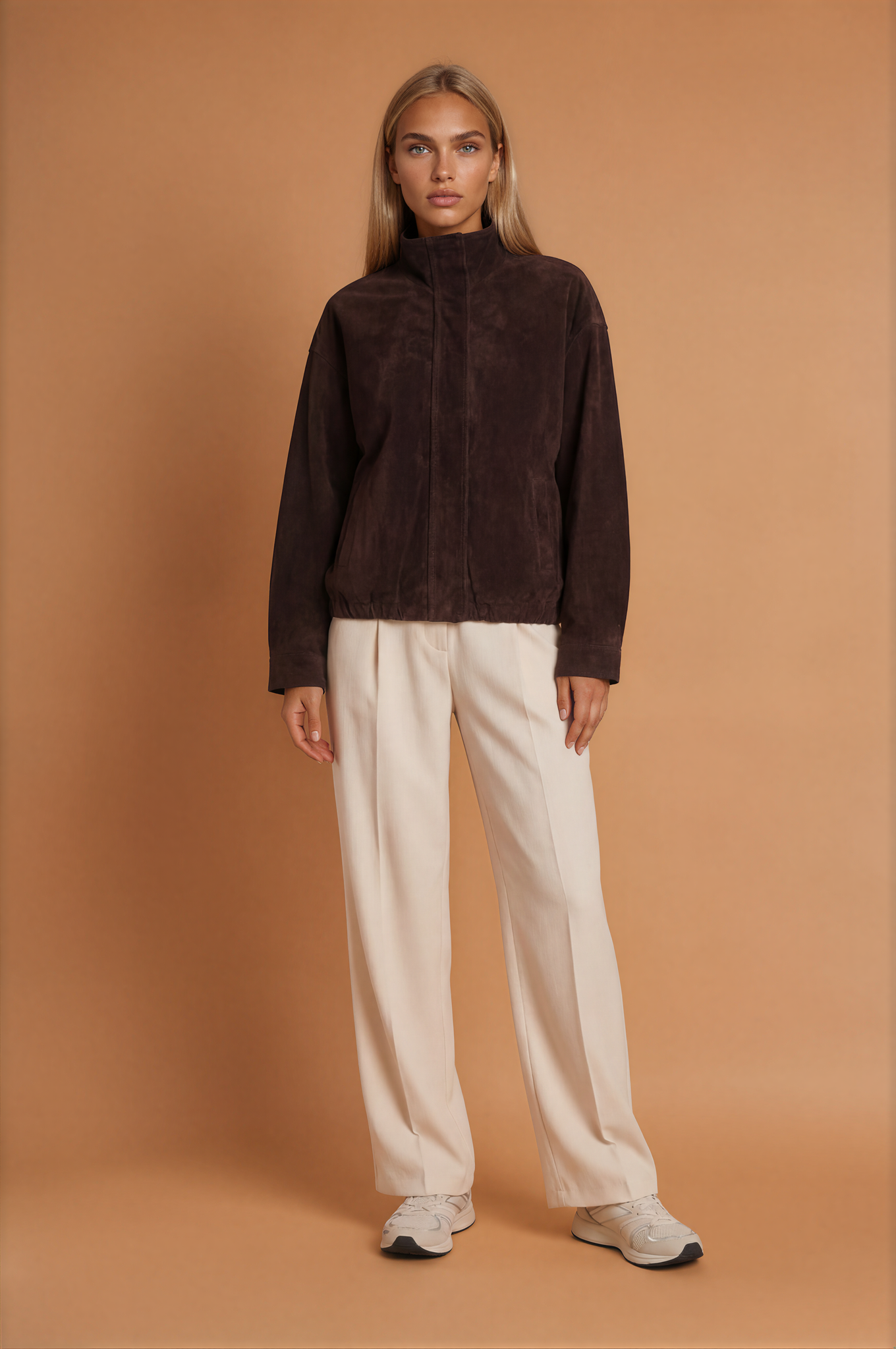 Loose Suede Jacket