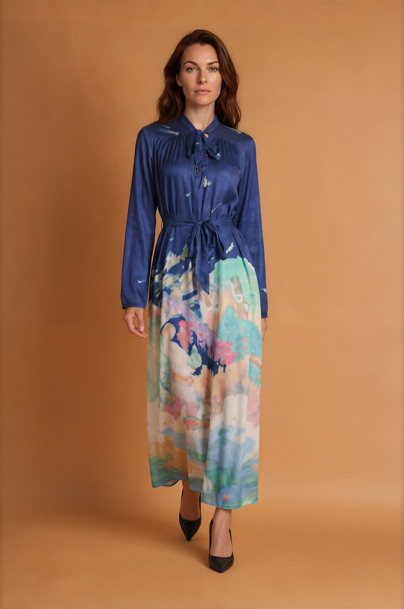 Alora Satin Maxi