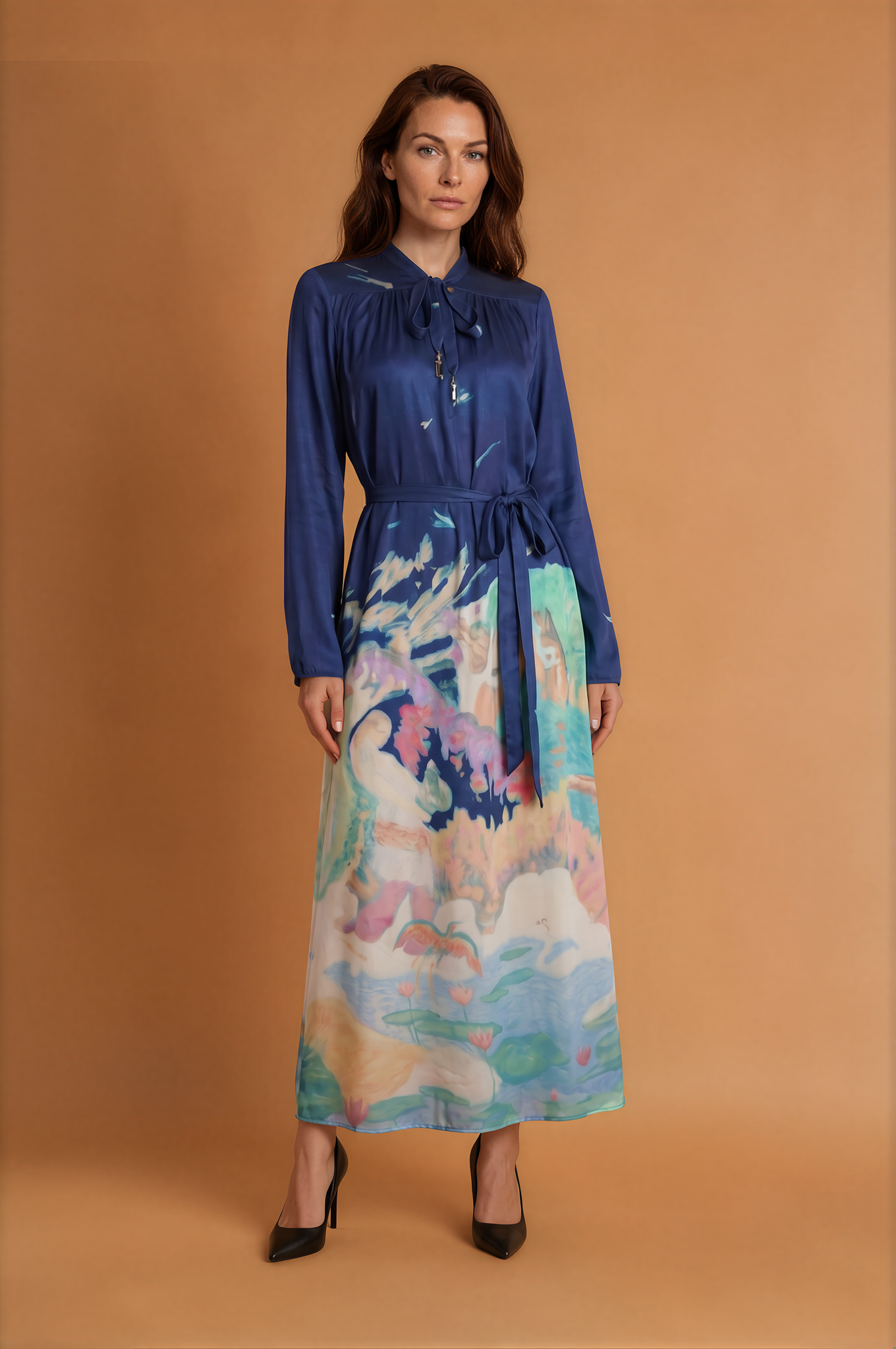 Alora Satin Maxi