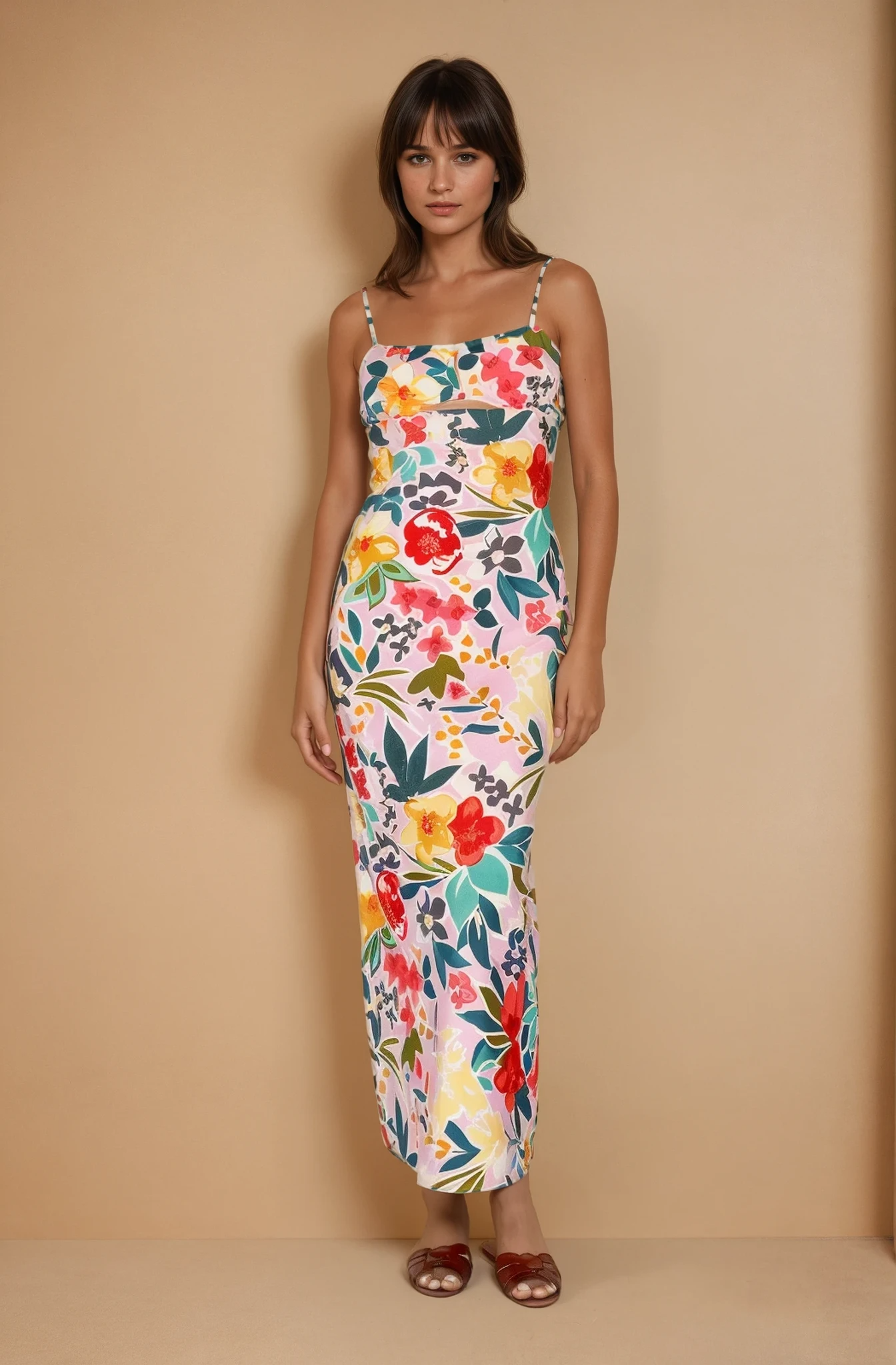 Gabs Tropical Floral Maxi Dress