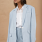Chambray Classic Blazer