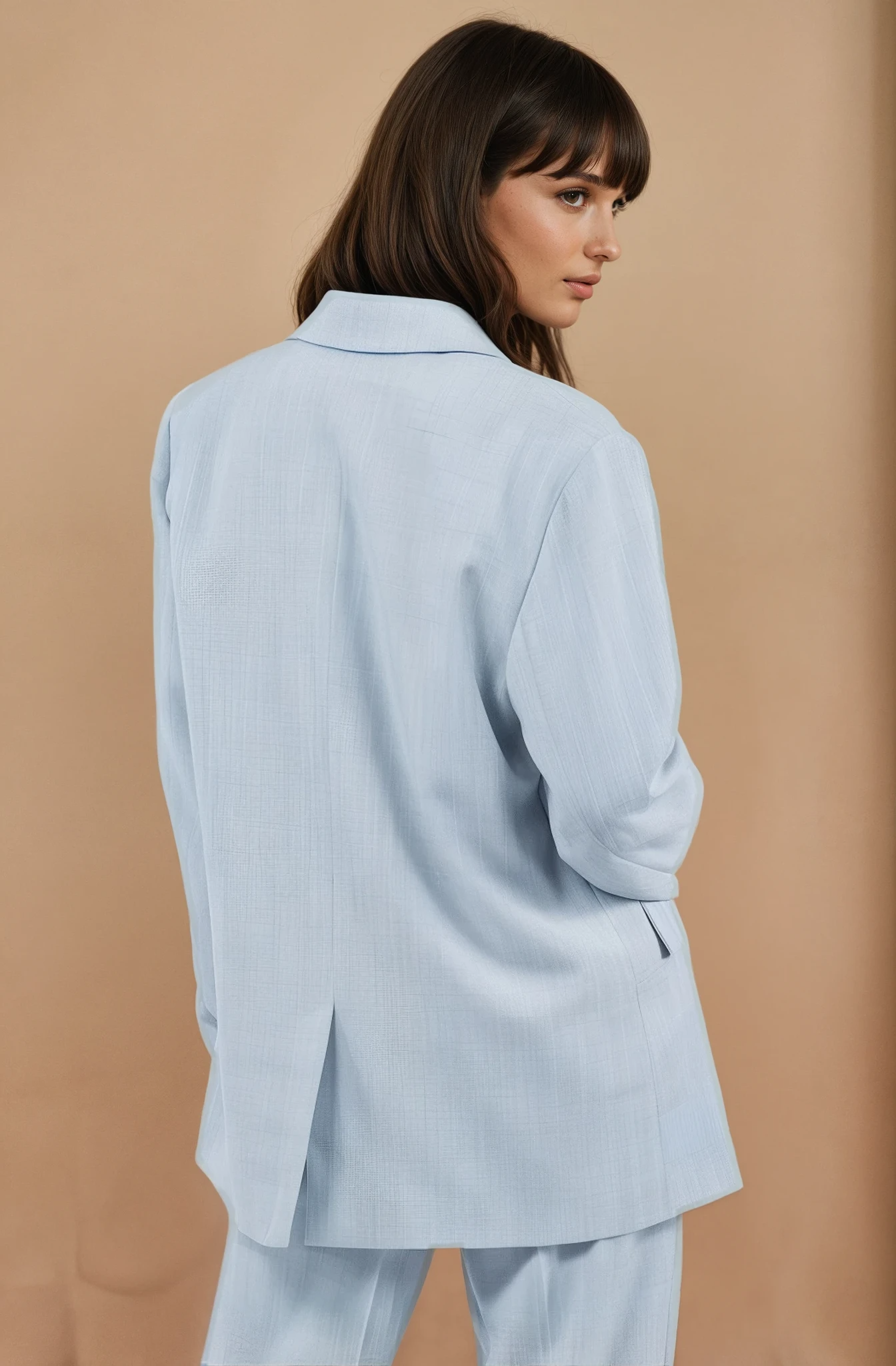 Chambray Classic Blazer