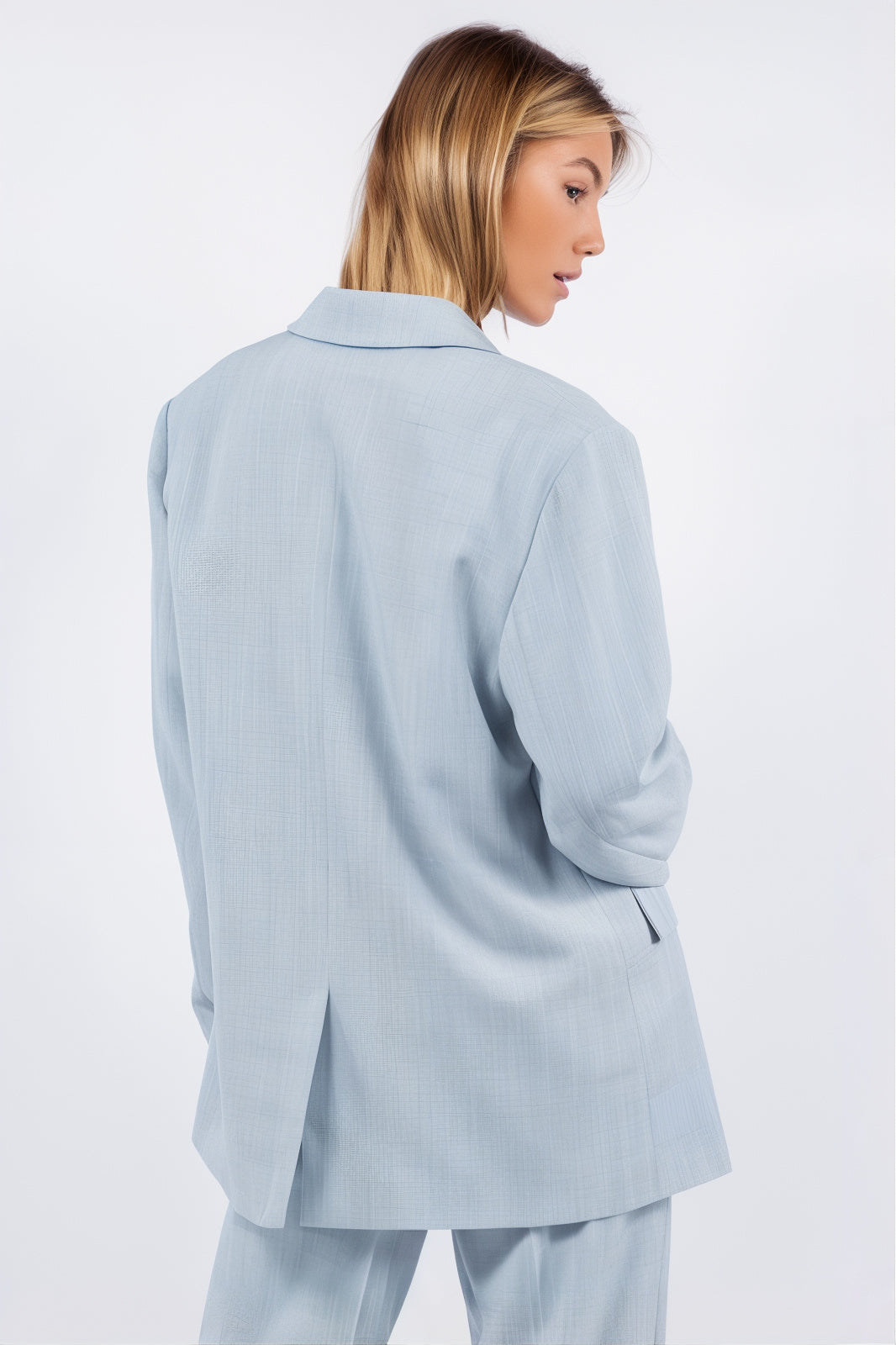 Chambray Classic Blazer