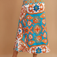 Madrid Satin Midi Skirt