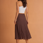 Polka Dot Midi Skirt