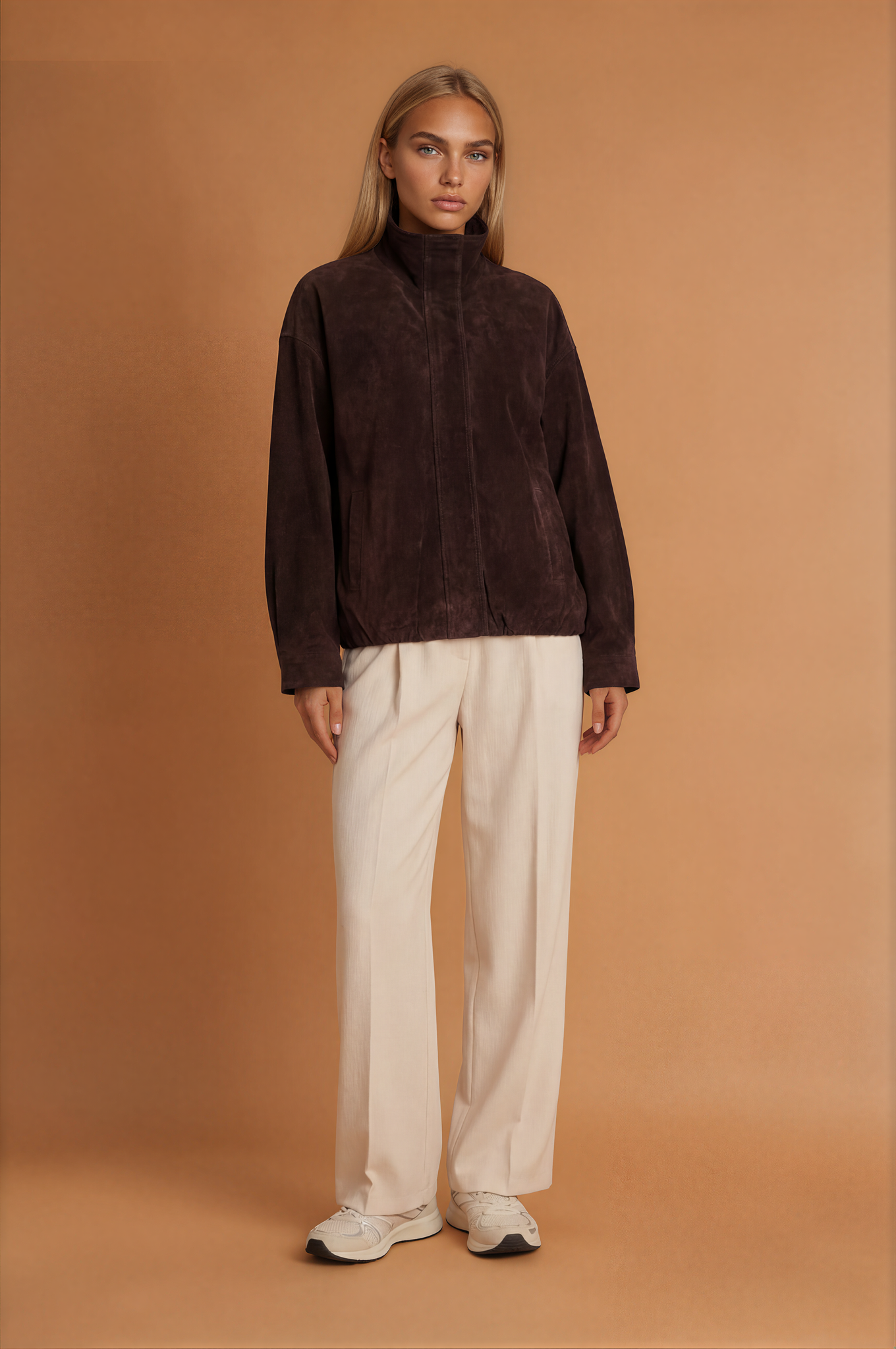 Loose Suede Jacket