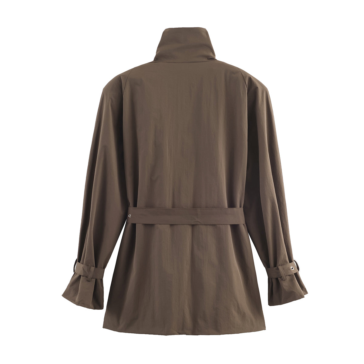 Syrie Synched  Waistband Trench Coat